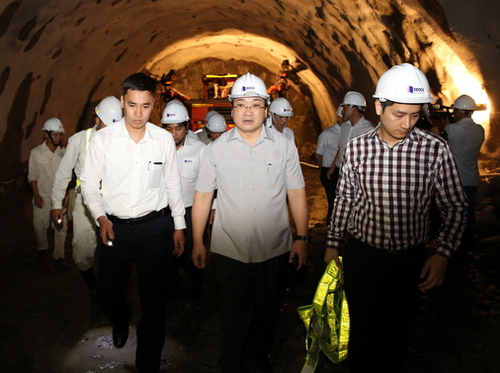 Xây dựng Đèo Cả thành dự án kiểu mẫu về công trình hầm